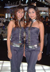 Booth babes at the Banckok ICT Expo 2005