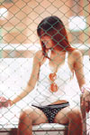 Bowie in a cage