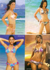 Donut Ann Cherry Teya wear bikinis