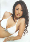 White bikini on tan body