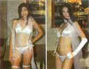 White wedding bikini