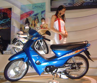 Hottie Thai models at the Bangkok Motor Show