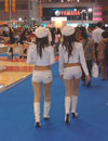 Suzuki models cute behinds