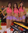 Hottie Tiger motorcycle girls