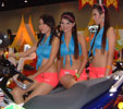 Three more hottie Tiger booth babes
