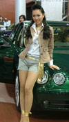 Thai Jaguar show girl