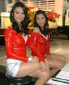 Thai dolls at motor show
