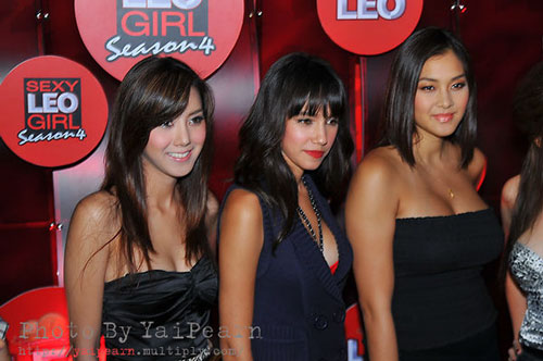 Thai stars at sexy Leo beer party