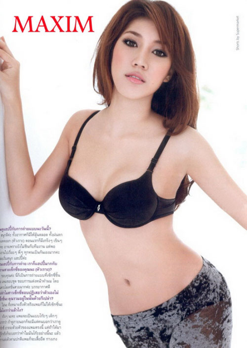 Sexy Thai model Pam Paanphim