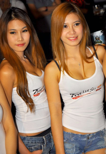 Thai booth babes for Twelve Sky 2