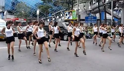 Blackberry flash mob